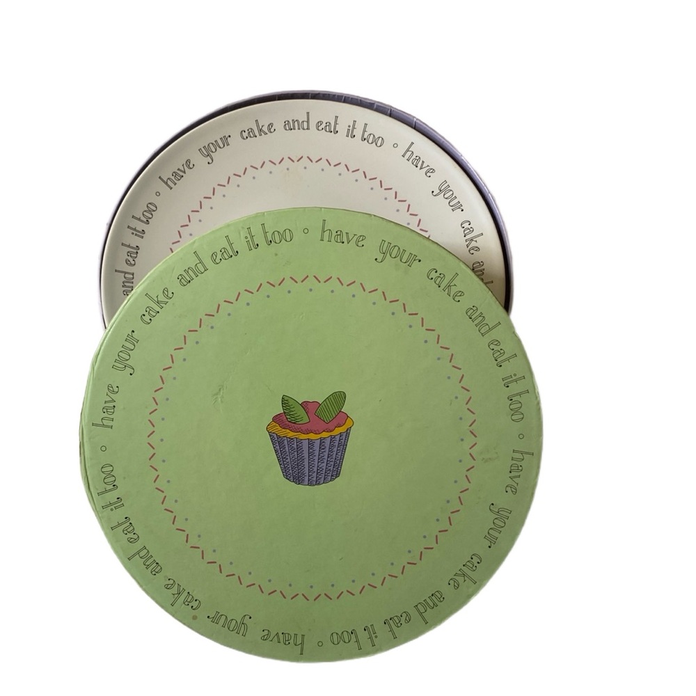 BIA Cordon Bleu Have Your Cake And Eat It Too 8” Desert Plate Set of 4